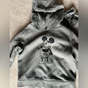 Disney Gray Apparel Set Mickey Mouse Boy or Girl